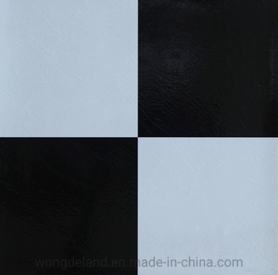 White Black Color Apartment Self Adhesive Lvt PVC Vinyl Floor Tile